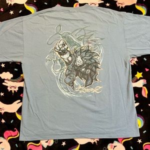 Vintage Dragon Ball Z SSJ3 Goku Double Sided shirt